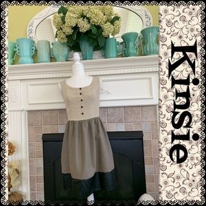 Kinsie sleeveless midi dress, size S